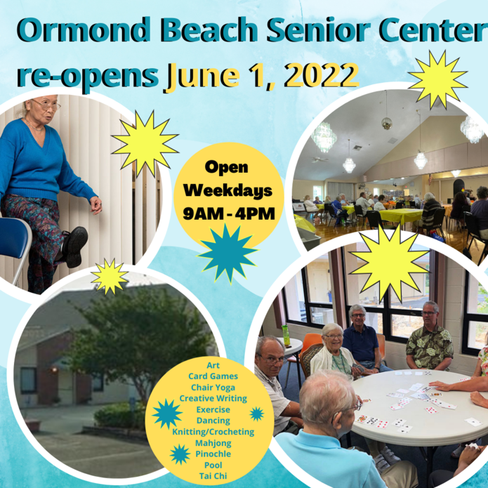 Ormond Senior Center re-opening